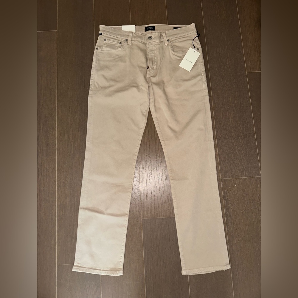 NWT citizens of humanity men’s gage classic straight jeans size 34